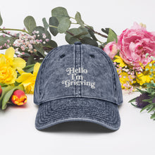 Load image into Gallery viewer, Hello I&#39;m Grieving Vintage Hat
